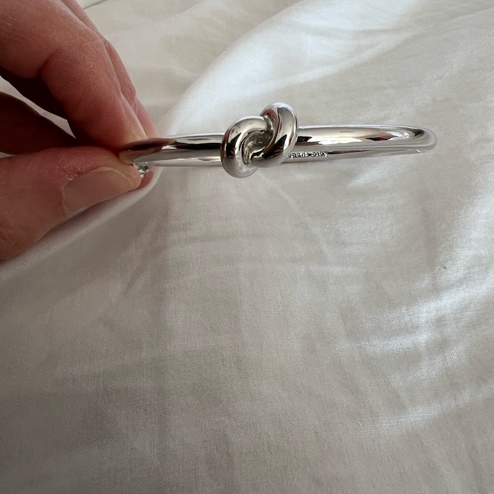 Kate Spade Silver Sailor Knot Bracelet - Picture 2 of 5